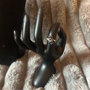 Vintage Sarah Coventry Silver Rose Ring